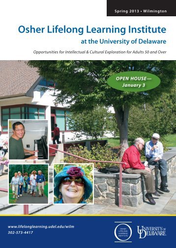 NEW! - Osher Lifelong Learning - University of Delaware