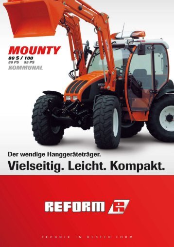 Mounty 80S/100 Kommunal - Landtechnik Rietzler