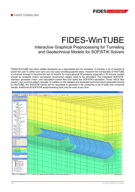 Versions - FIDES DV-Partner