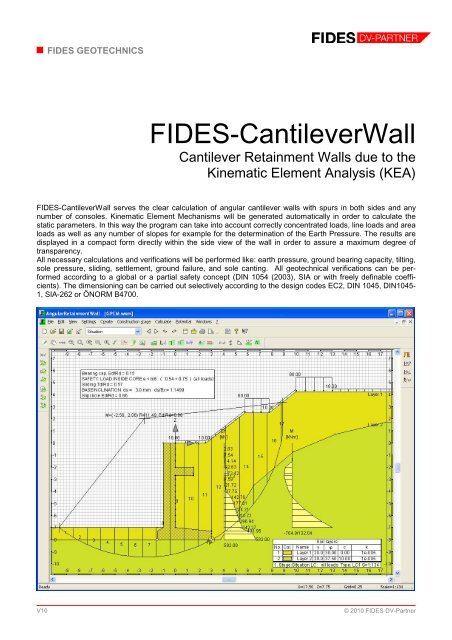 Application areas - FIDES DV-Partner