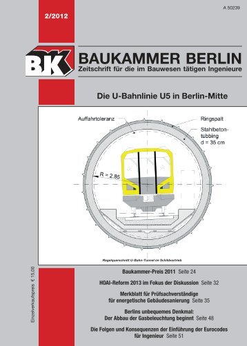 BAUKAMMER BERLIN - CB-Verlag Carl Boldt, Berlin