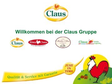 Claus Gruppe Gesamt-Präsentation