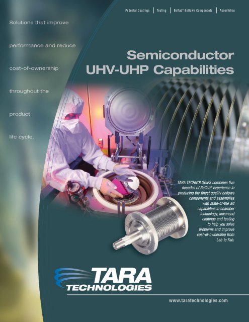 Semiconductor UHV-UHP Capabilities - Technetics Group
