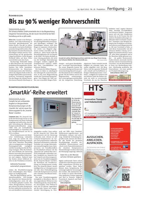 Ausgabe - 16 - 2012 - Produktion