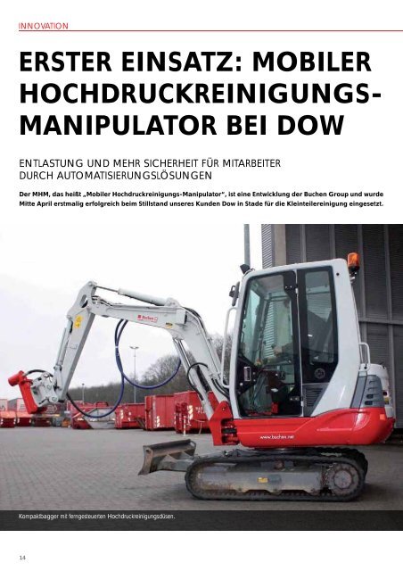 buchen-ics: auszeichnung für heraus - Buchen UmweltService GmbH