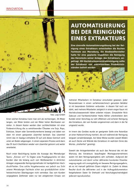 buchen-ics: auszeichnung für heraus - Buchen UmweltService GmbH