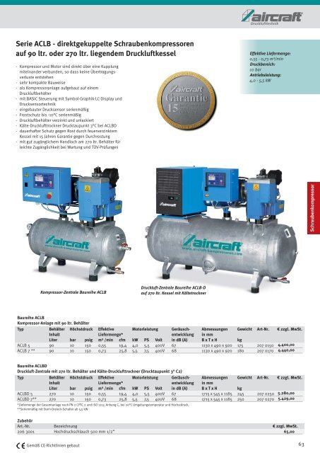 Kompressoren / Drucklufttechnik