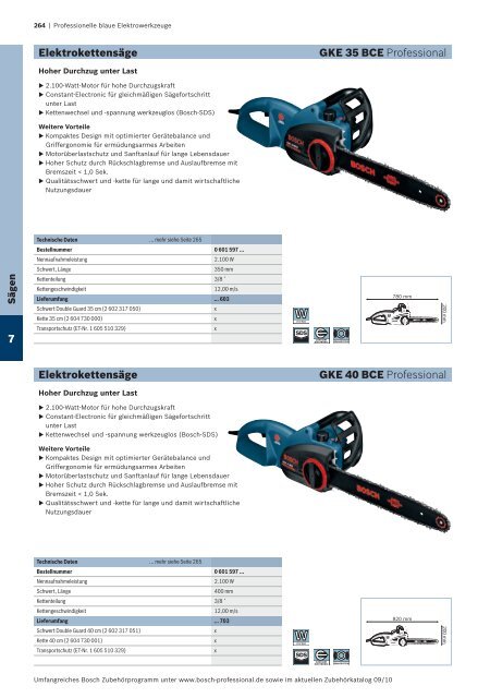 Professionelle blaue Elektrowerkzeuge - Herm. Fichtner Hof GmbH