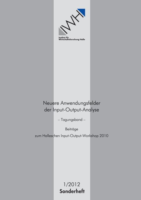 kostenfreier Download als PDF - Institut für Wirtschaftsforschung Halle