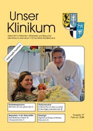 Sonderausgabe Frauenklinik - Klinikum Kulmbach