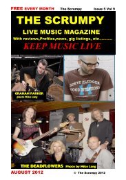 August 2012 - Mag 4 Live Music