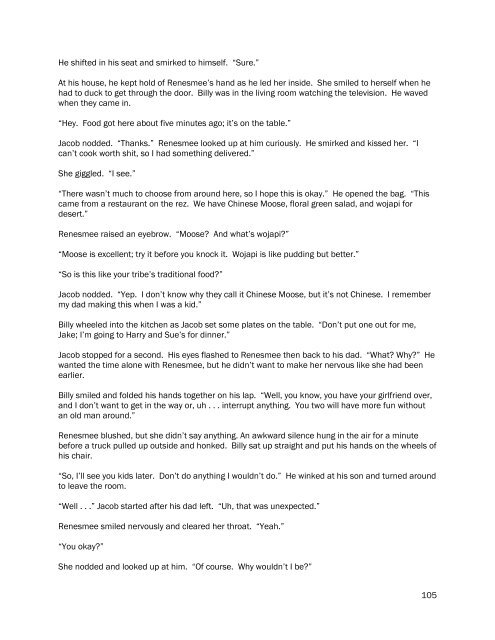 A Twilight fanfiction novel - SheeWolf85