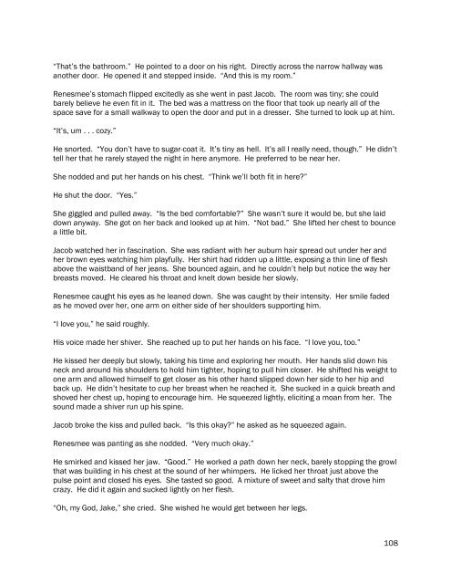 A Twilight fanfiction novel - SheeWolf85