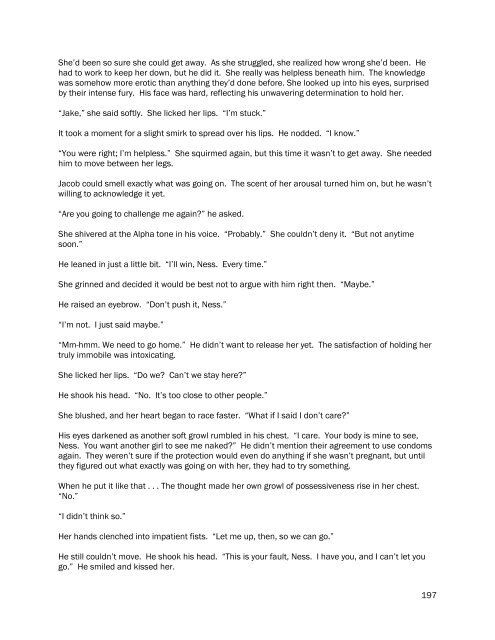 A Twilight fanfiction novel - SheeWolf85