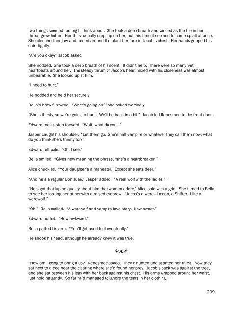 A Twilight fanfiction novel - SheeWolf85