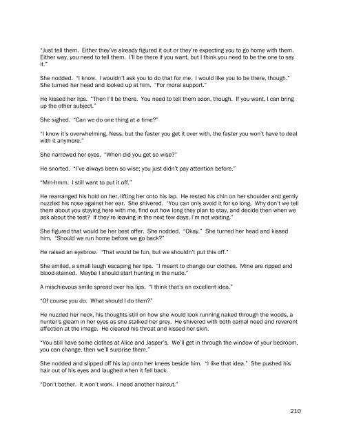 A Twilight fanfiction novel - SheeWolf85