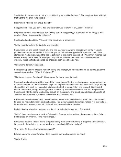 A Twilight fanfiction novel - SheeWolf85