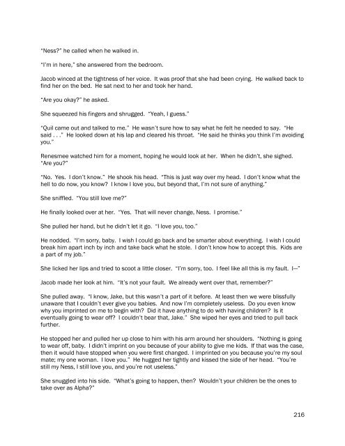 A Twilight fanfiction novel - SheeWolf85