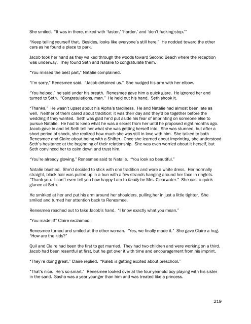 A Twilight fanfiction novel - SheeWolf85