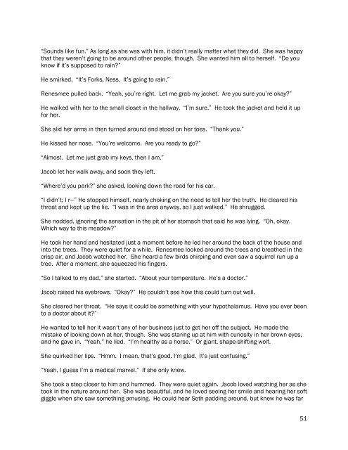 A Twilight fanfiction novel - SheeWolf85