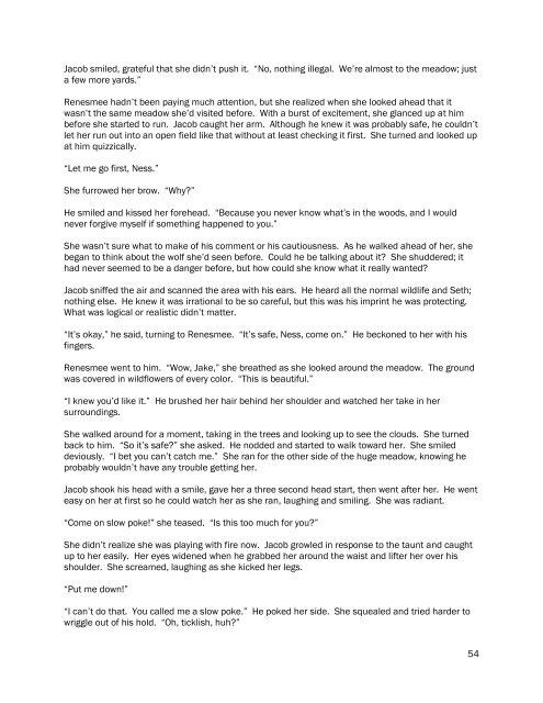 A Twilight fanfiction novel - SheeWolf85