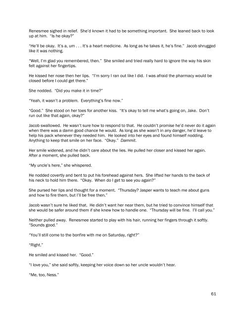 A Twilight fanfiction novel - SheeWolf85