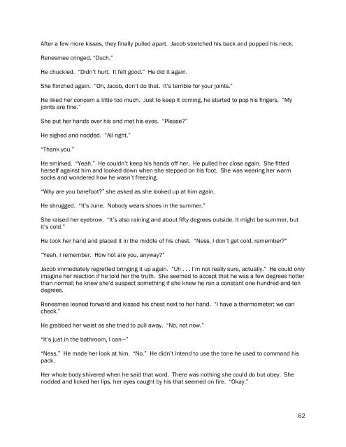 A Twilight fanfiction novel - SheeWolf85