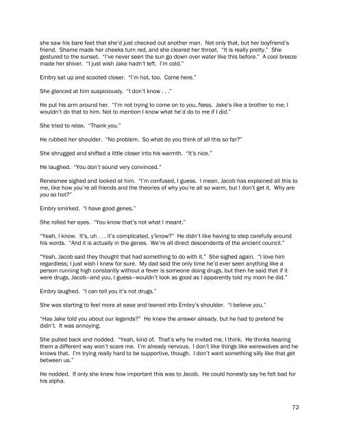 A Twilight fanfiction novel - SheeWolf85