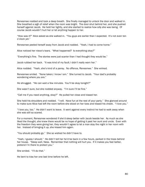 A Twilight fanfiction novel - SheeWolf85