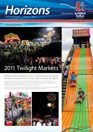 2011 Twilight Markets - The Springfield Anglican College