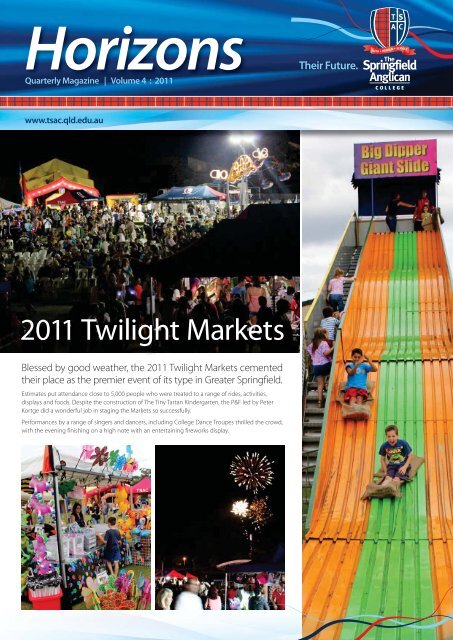 2011 Twilight Markets - The Springfield Anglican College