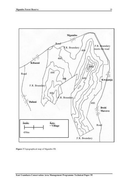 Mgambo Forest Reserve: A biodiversity survey. - Eastern Arc ...