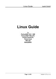 Linux Guide - taskit Embedded Systems