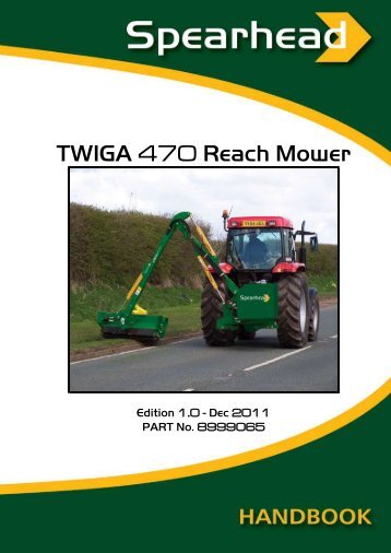 TWIGA 470 Reach Mower - Spearhead Machinery Ltd