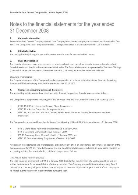 TPCC Annual Report 2008.indd - HeidelbergCement