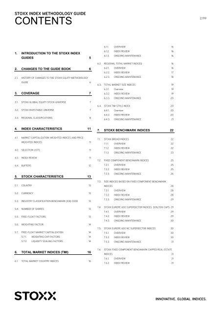 stoxx index methodology guide (portfolio based indices) - STOXX.com