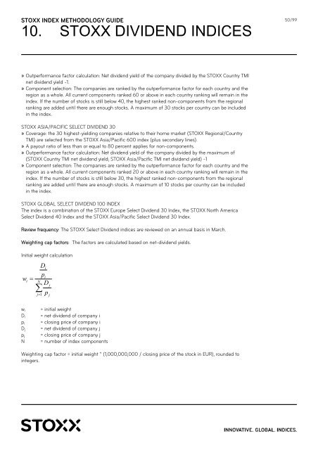 stoxx index methodology guide (portfolio based indices) - STOXX.com