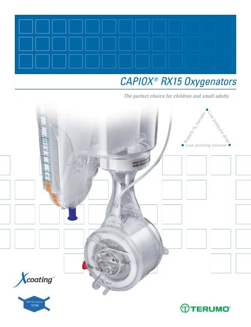 CAPIOX® RX15 Oxygenators - Terumo Europe