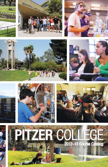 2012-13 Course Catalog - Pitzer College