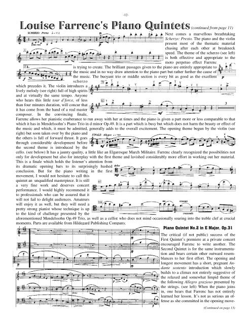 Chamber Music Journal