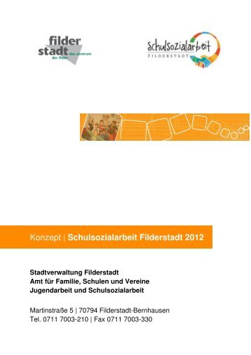 Konzept Schulsozialarbeit Filderstadt 2012 ... - Stadt Filderstadt