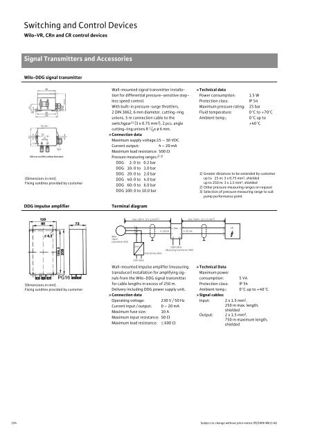 Glanded Pumps - THERMO-ECO-ENGINEERING úvod