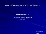 The theorem of pythagoras The birthday paradox How