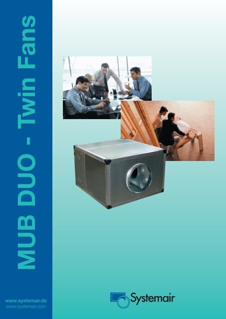 MUB DUO - Twin Fans - Systemair