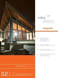 magazin - vdw