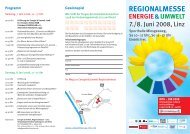 regionalmesse energie &umwelt - Kalenborn Kalprotect Dr. Mauritz ...
