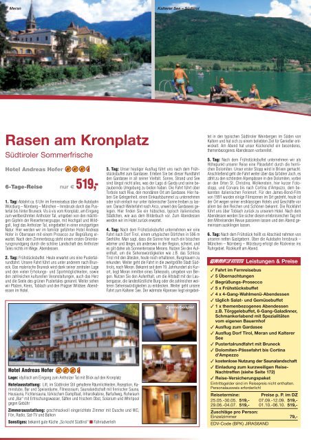 Plau am See - Anton Graf GmbH Reisen & Spedition