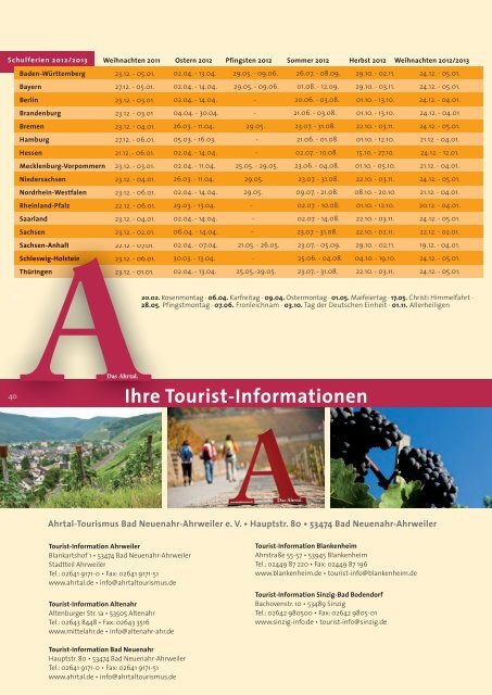 Ahrtal-Tourismus Bad Neuenahr-Ahrweiler eV