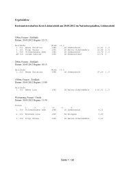 Kreismeisterschaften, Lüdenscheid - Leichtathletik im FLVW-Kreis 2 ...