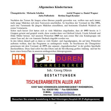 Festschrift Letzte Fassung - TV Rheinbrohl